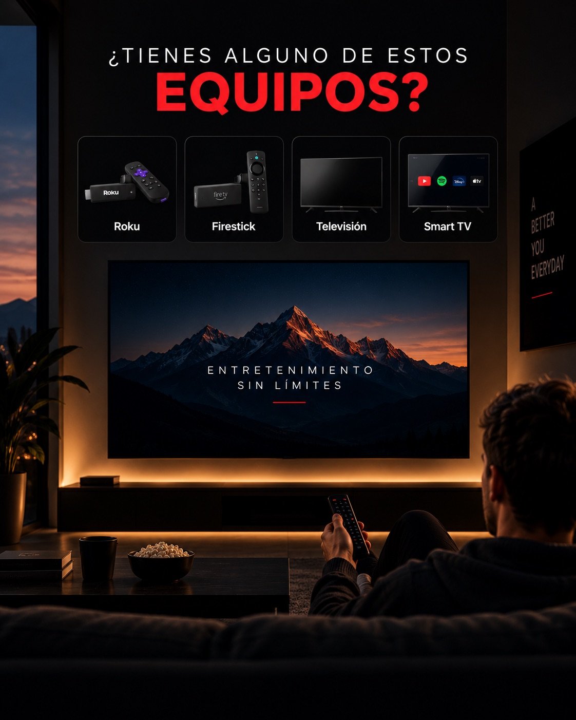 Firestick funciona en Roku, Fire TV Stick, televisión y Smart TV